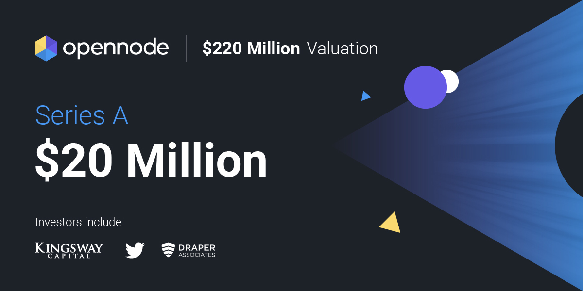 Opennode Logo OpenNode closes $20M Series A Funding Round at $220M valuation Led by ...